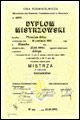Certyfikat Mirosława Antosa - zdjęcie 01